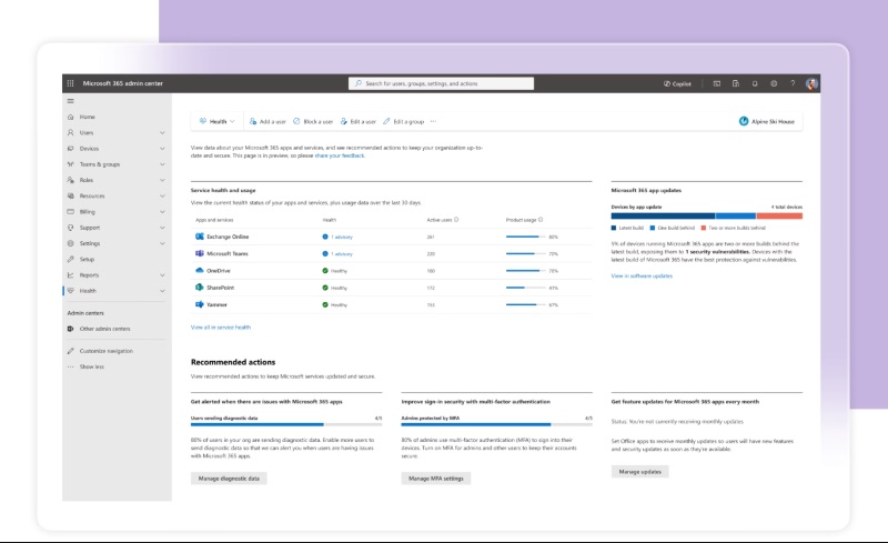 Centralized user management